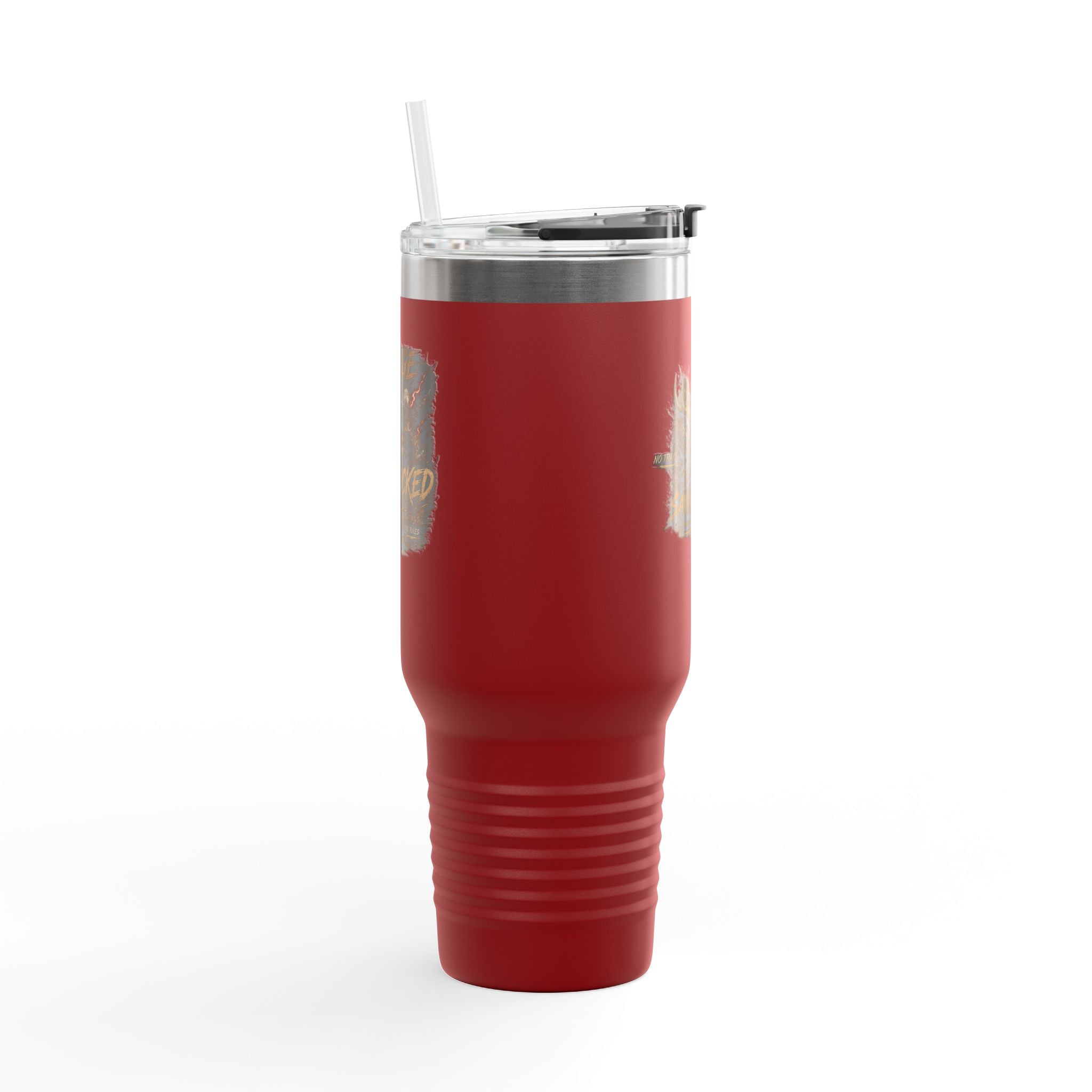 Savage Built 40oz Tumbler – Skull Logo Travel Mug | Insulated Stainless Steel Cup | Rugged Coffee Mug for Work, Outdoors & Daily Grind