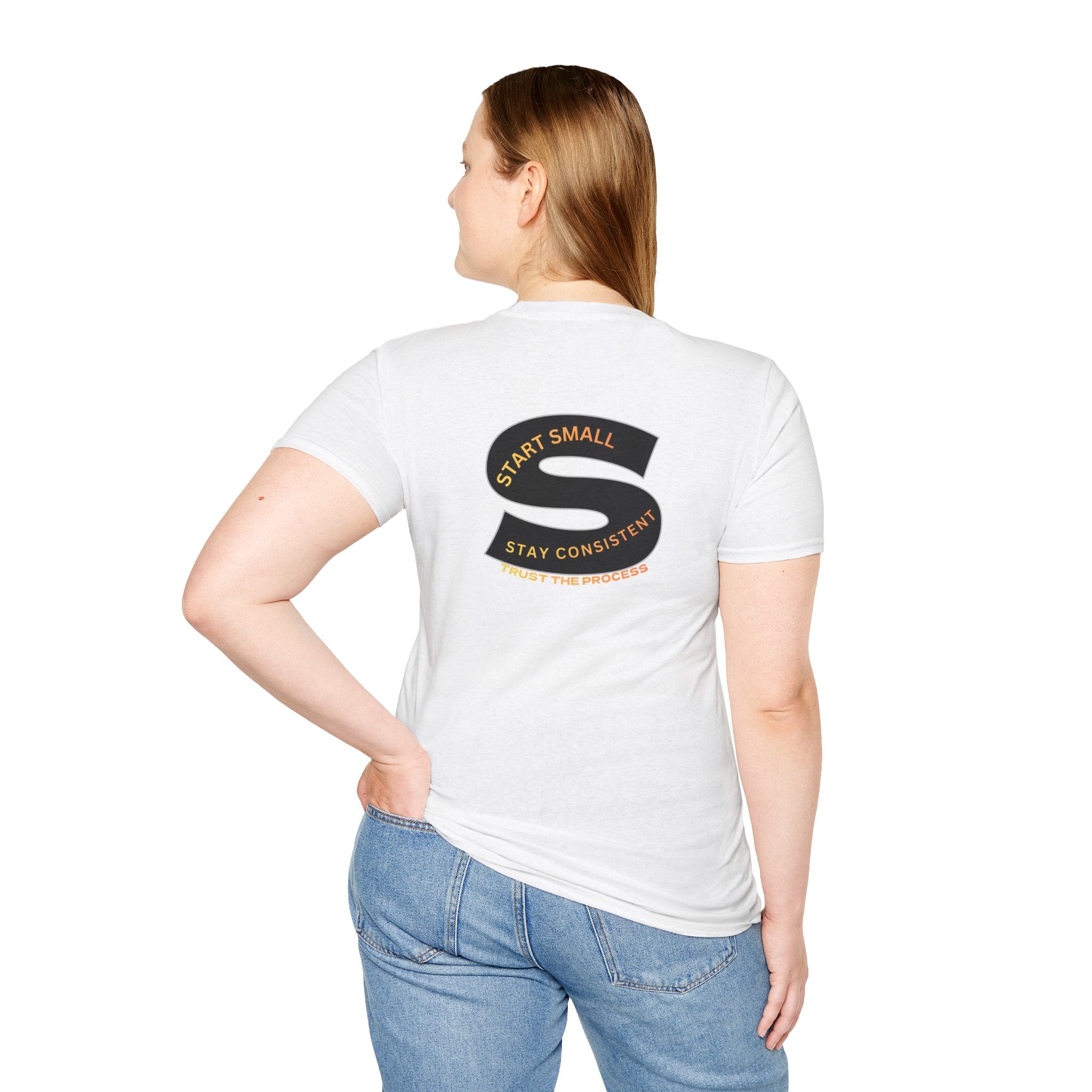 Start Small Stay Consistent Shirt | Minimal Motivational Tee