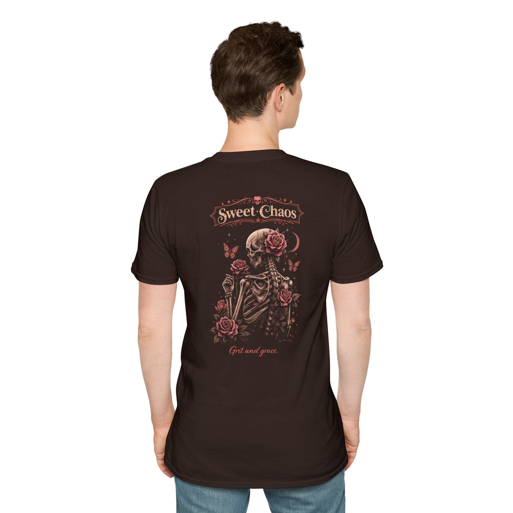 Sweet Chaos Skeleton Rose Shirt