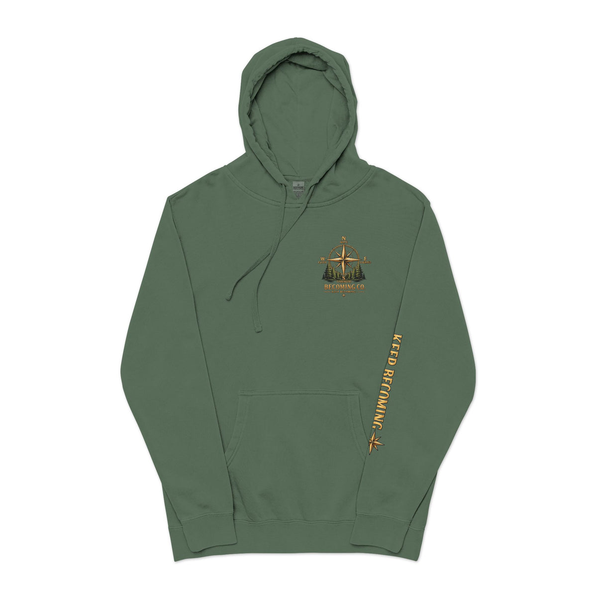 Don't Stop. Keep Becoming. Hoodie | Becoming Co. Reminder Hoodie