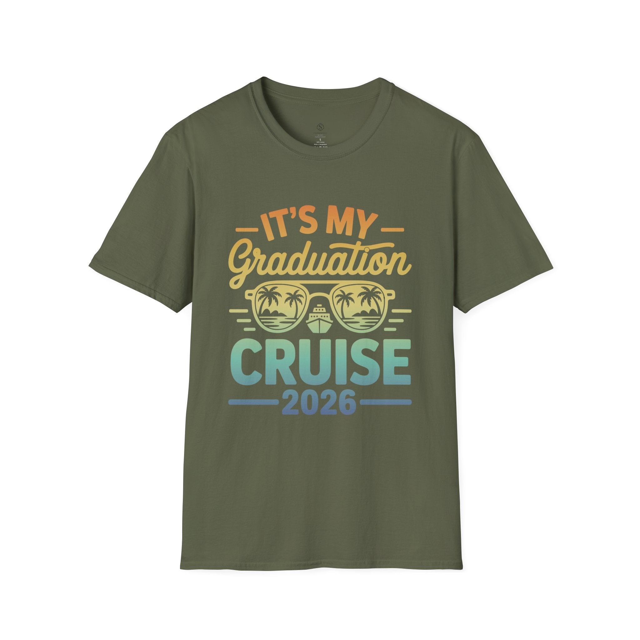 It’s My Graduation Cruise 2026 Shirt | Graduation Trip T-Shirt | Senior Cruise Vacation Tee for Class of 2026