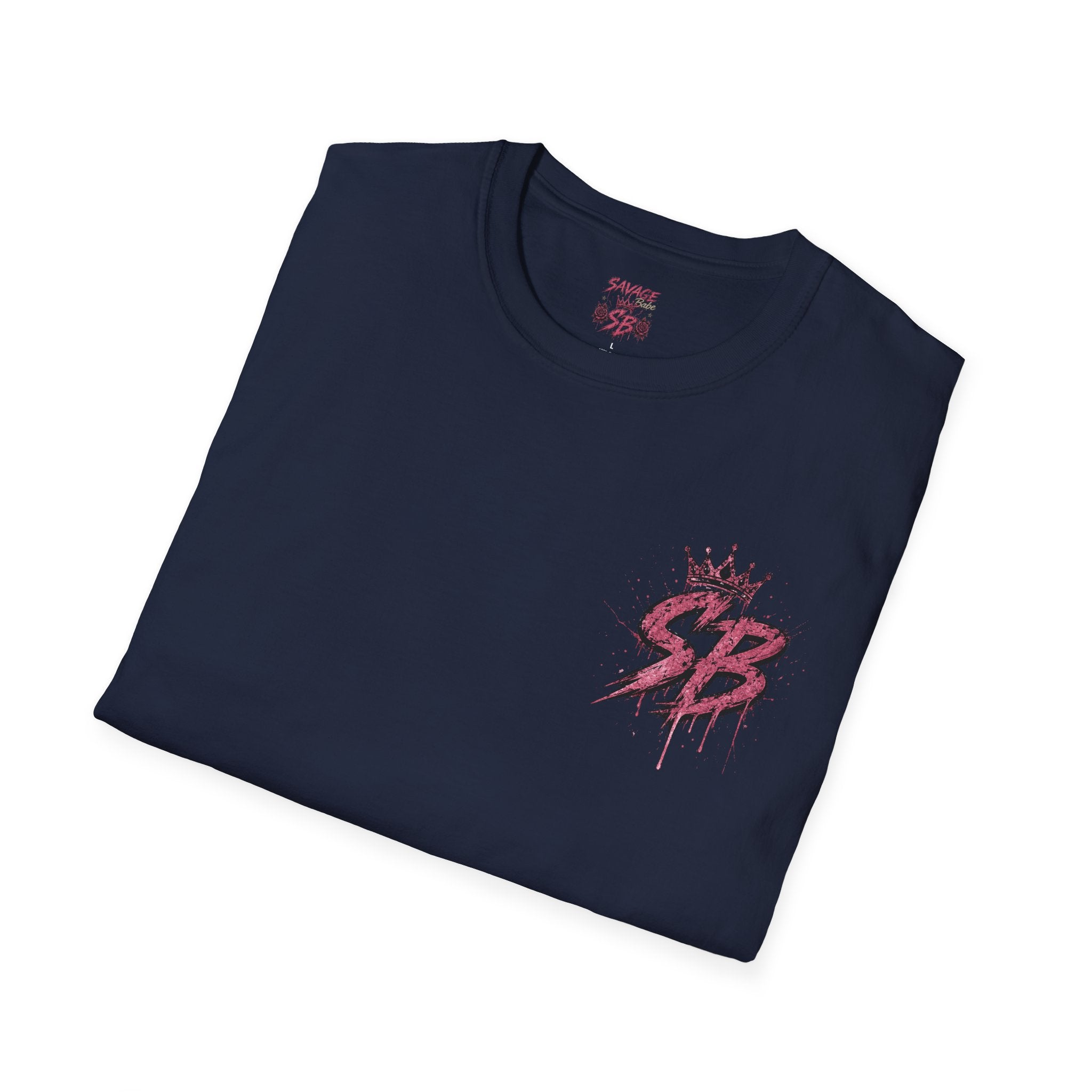 Savage Babe Skull Graphic T-Shirt | Edgy Streetwear Tee | Grunge Aesthetic Shirt | Bold Back Print | Classy Sassy Shirt
