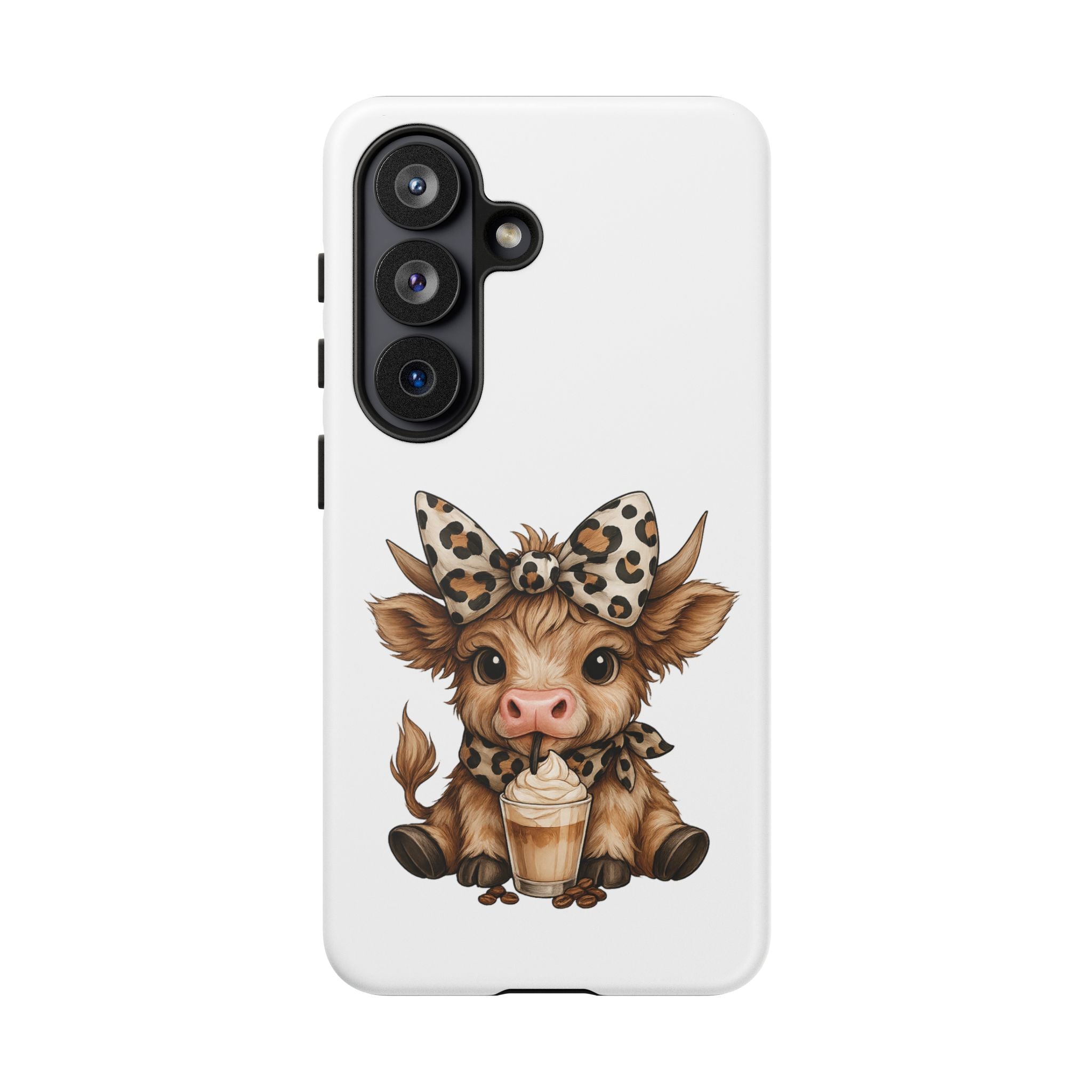 Cute Coffee Cow Phone Case