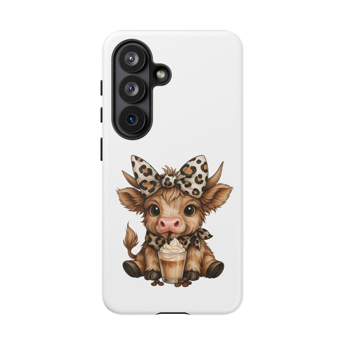 Cute Coffee Cow Phone Case