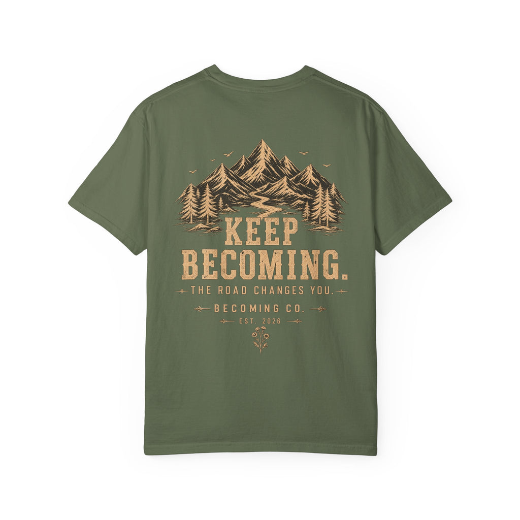 Keep Becoming Vintage Mountain Tee | Becoming Co.