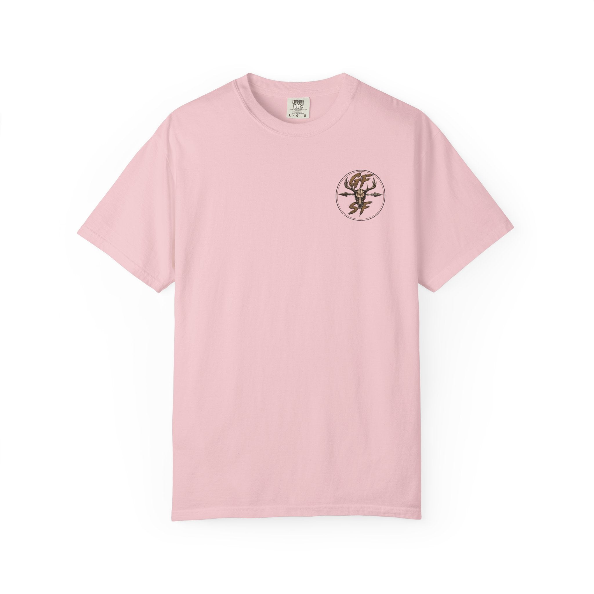 Built Different Hunting Shirt | GF Skull Logo Tee | Truck & Mule Deer Graphic Shirt