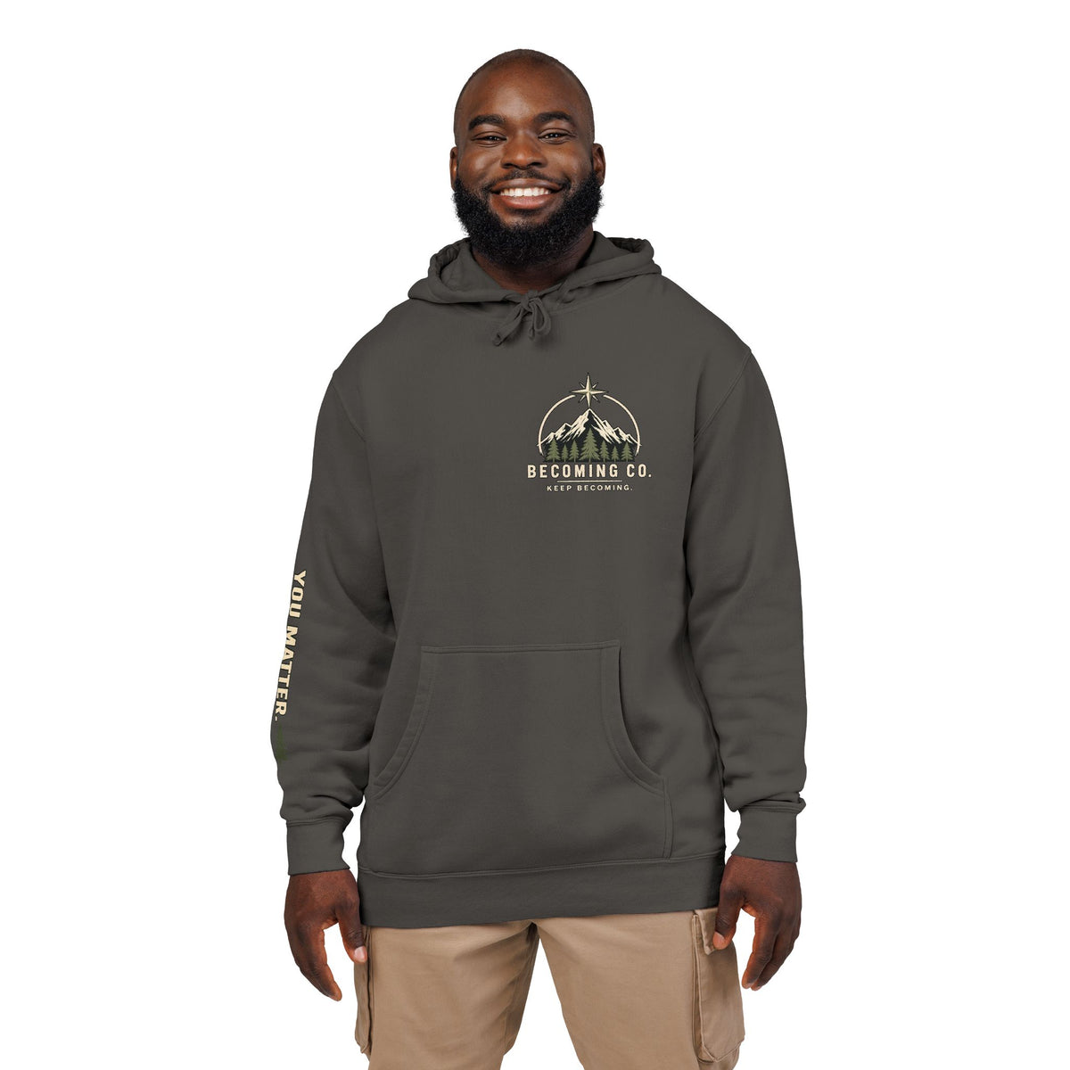 You Don’t Have to Have It All Figured Out Mountain Hoodie | Becoming Co.