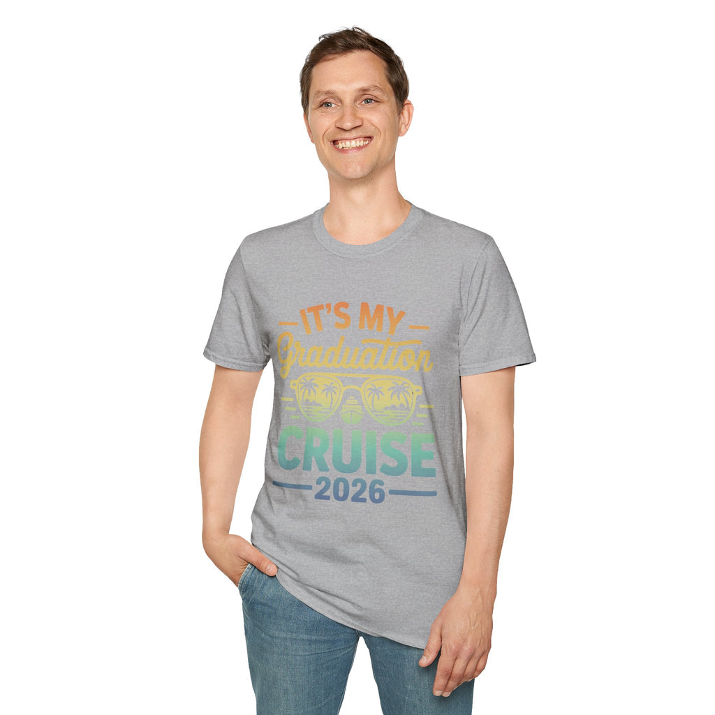 It’s My Graduation Cruise 2026 Shirt | Graduation Trip T-Shirt | Senior Cruise Vacation Tee for Class of 2026