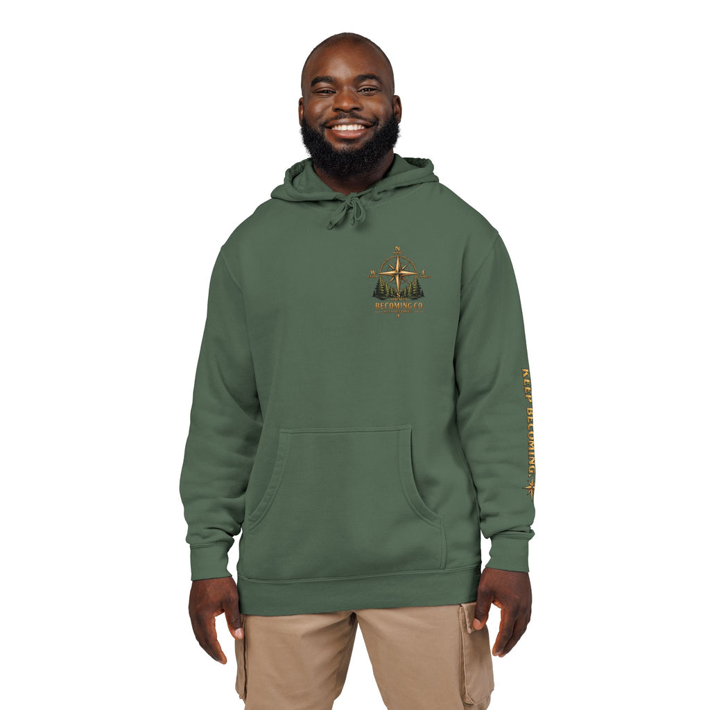 Don't Stop. Keep Becoming. Hoodie | Becoming Co. Reminder Hoodie