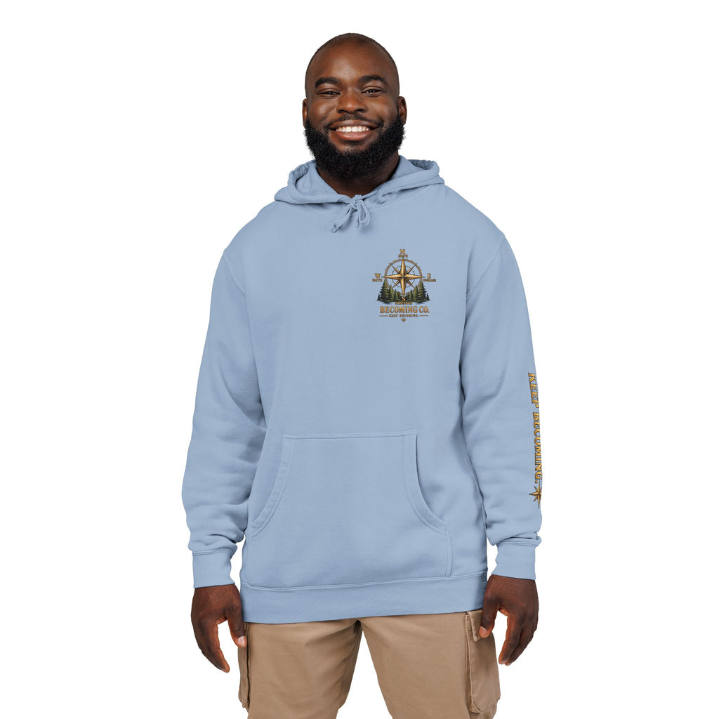 Don't Stop. Keep Becoming. Hoodie | Becoming Co. Reminder Hoodie