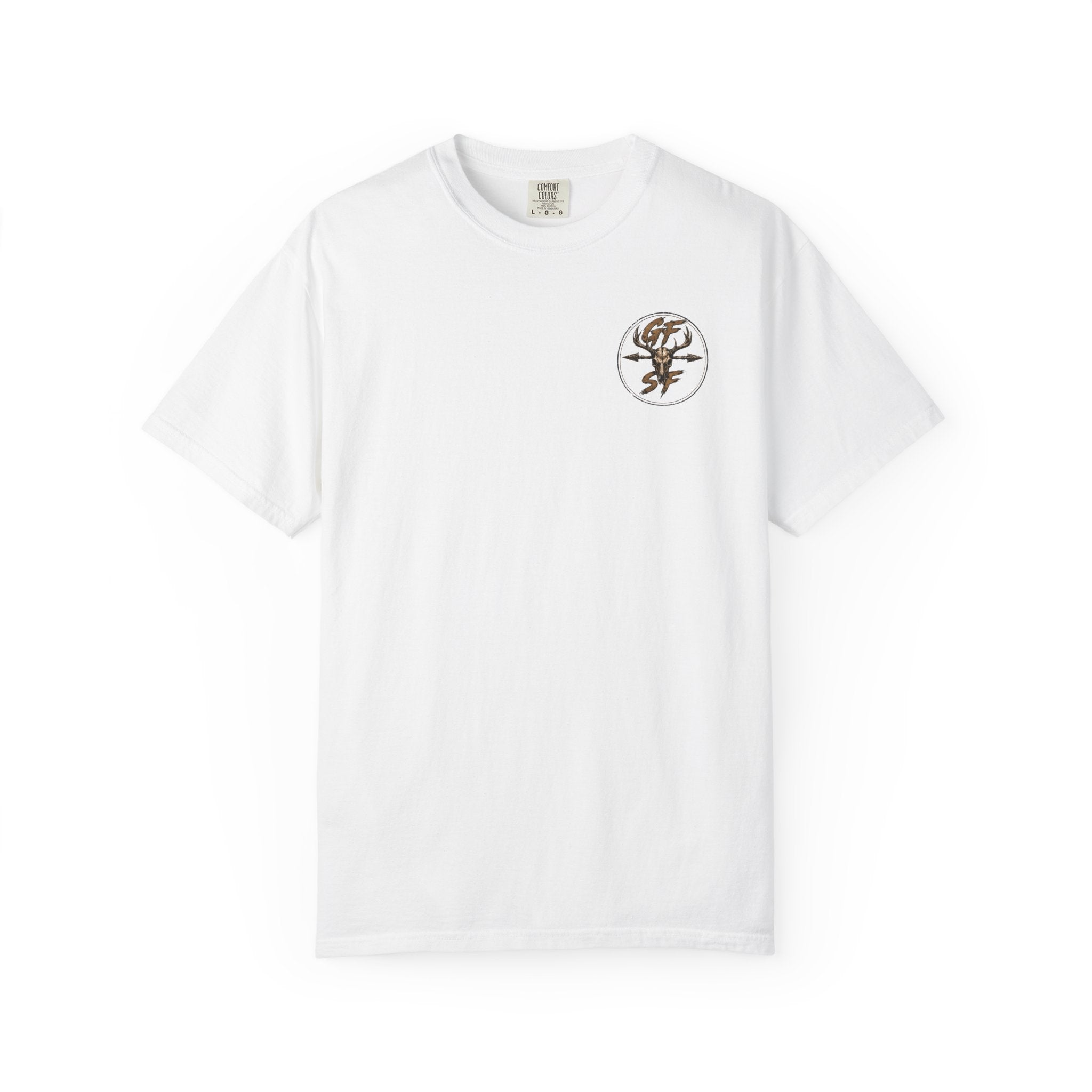 Built Different Hunting Shirt | GF Skull Logo Tee | Truck & Mule Deer Graphic Shirt
