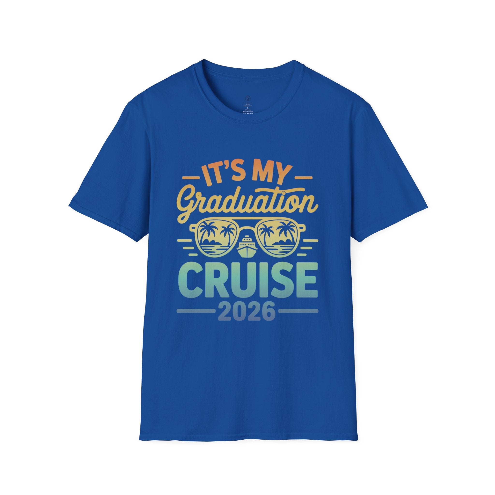 It’s My Graduation Cruise 2026 Shirt | Graduation Trip T-Shirt | Senior Cruise Vacation Tee for Class of 2026