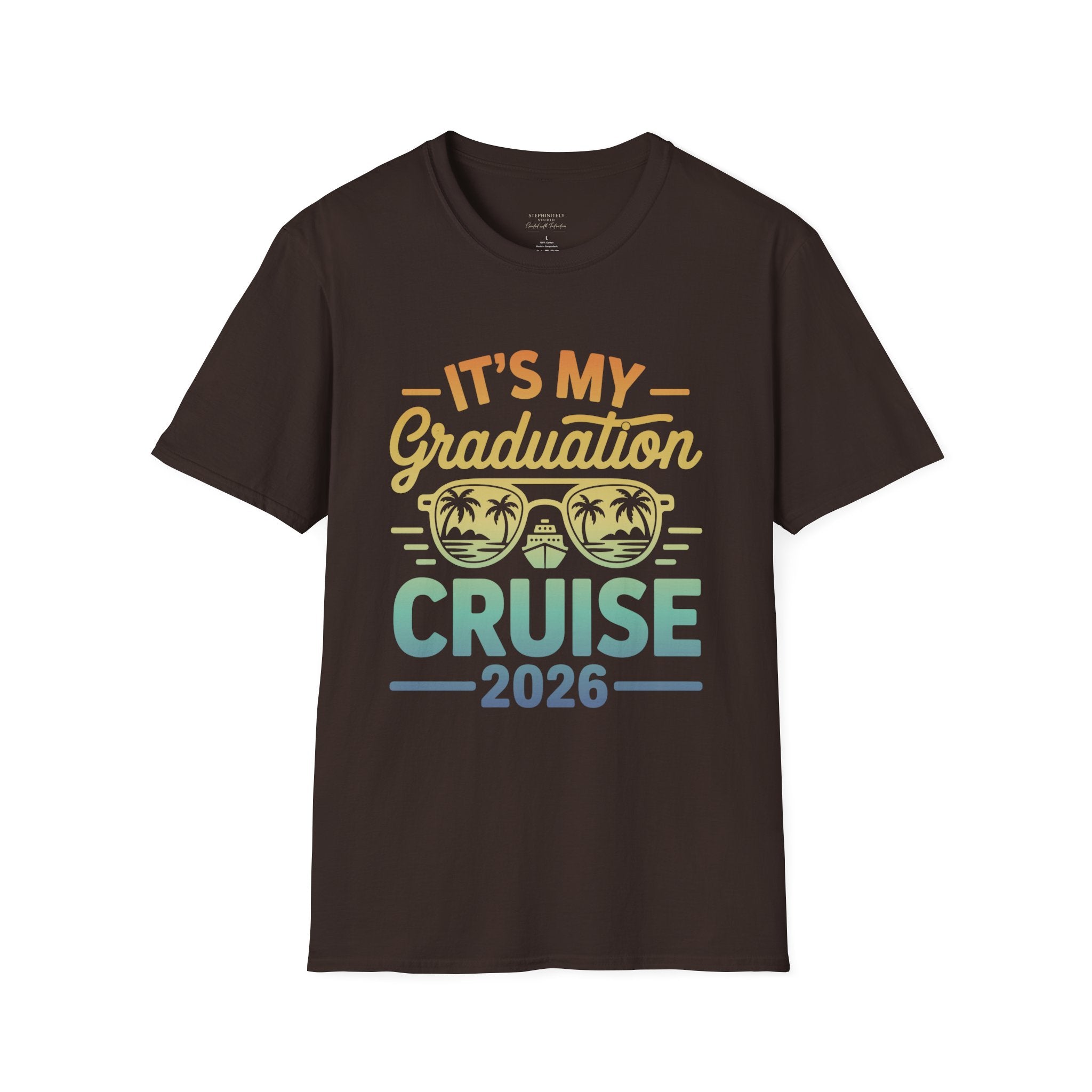 It’s My Graduation Cruise 2026 Shirt | Graduation Trip T-Shirt | Senior Cruise Vacation Tee for Class of 2026
