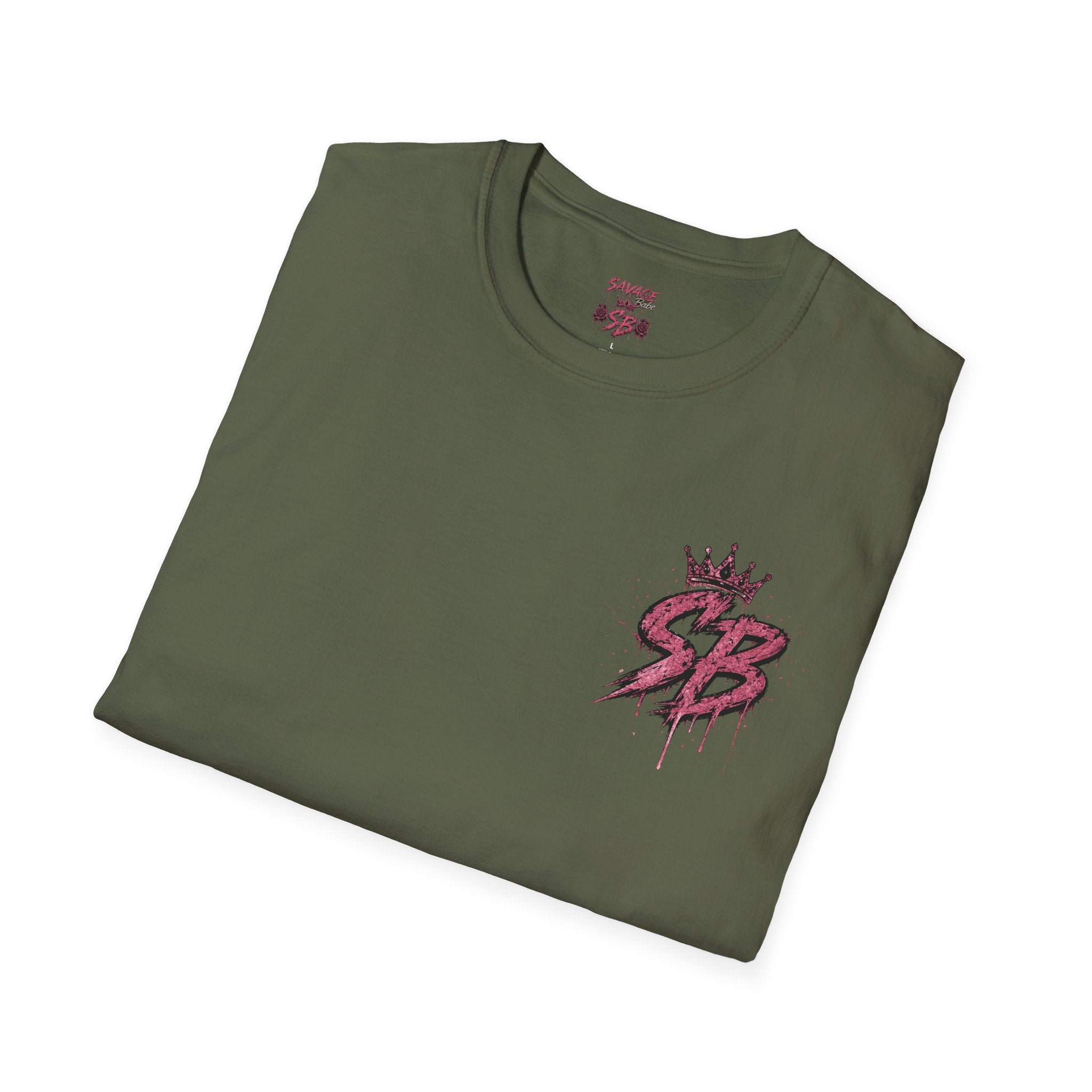 Savage Babe Skull Graphic T-Shirt | Edgy Streetwear Tee | Grunge Aesthetic Shirt | Bold Back Print | Classy Sassy Shirt