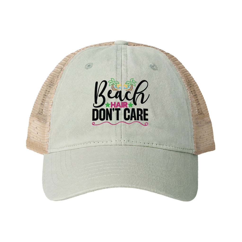 Beach Hair Don’t Care Ponytail Hat