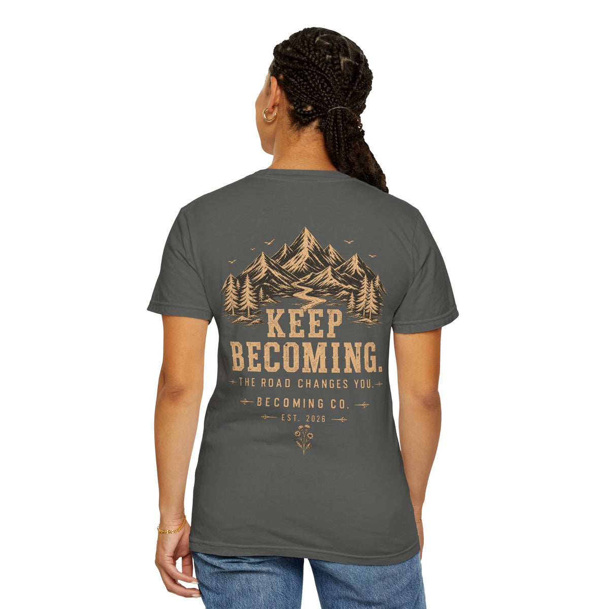 Keep Becoming Vintage Mountain Tee | Becoming Co.