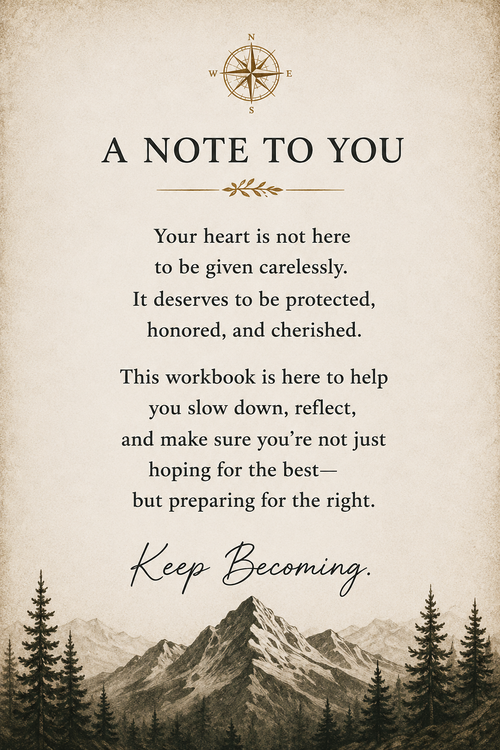 Before You Give Your Heart Away: A Workbook for Protecting Your Heart & Choosing Wisely