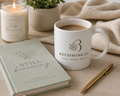 Becoming Co. Growth Looks Good On You Ceramic Coffee Mug | Inspirational Coffee Cup | 11oz & 15oz