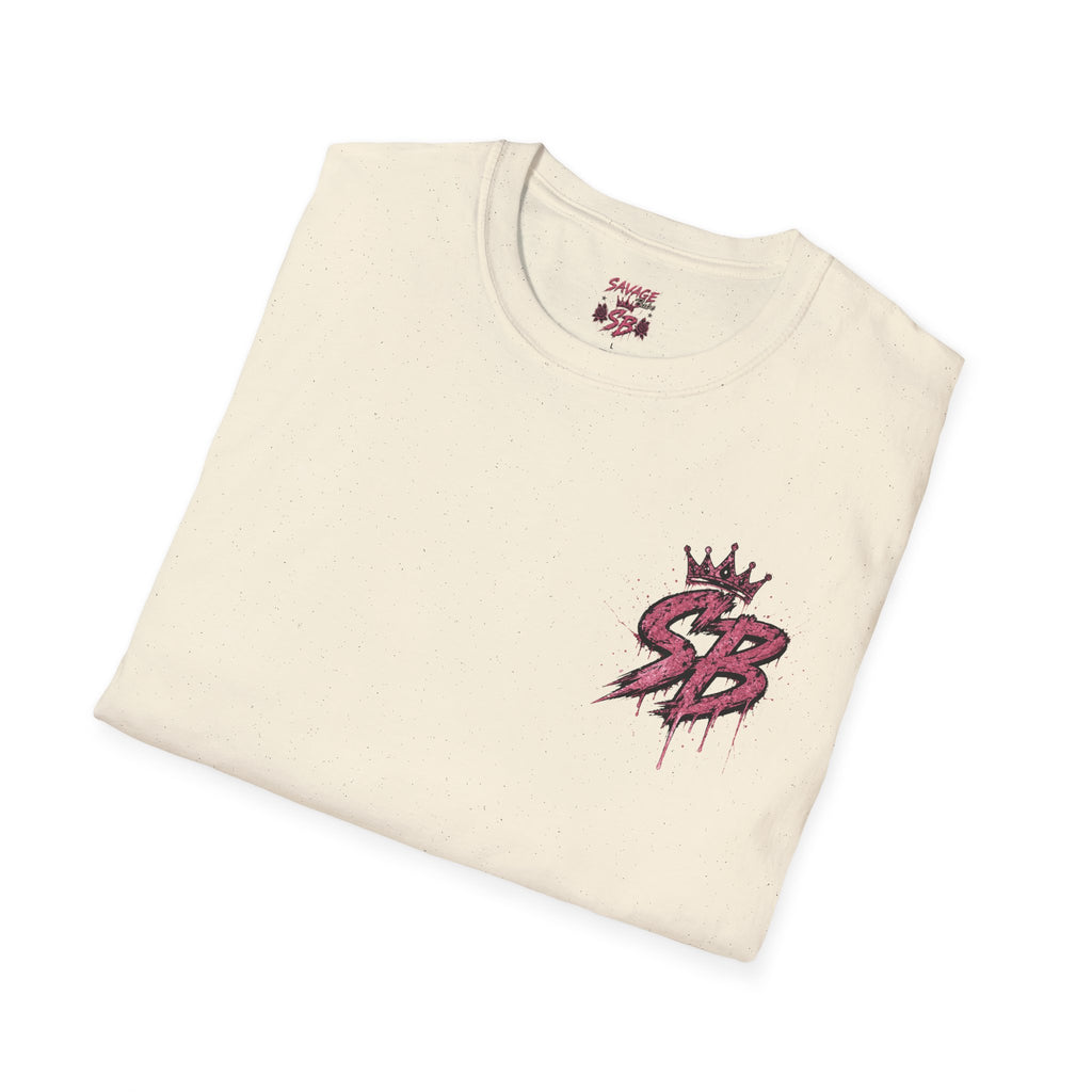 Savage Babe Skull Graphic T-Shirt | Edgy Streetwear Tee | Grunge Aesthetic Shirt | Bold Back Print | Classy Sassy Shirt