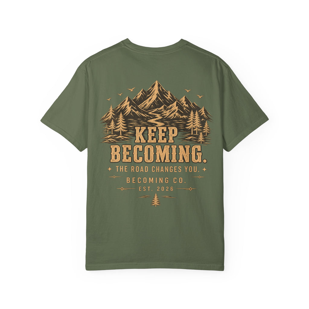 Keep Becoming Vintage Mountain T-Shirt | Becoming Co.