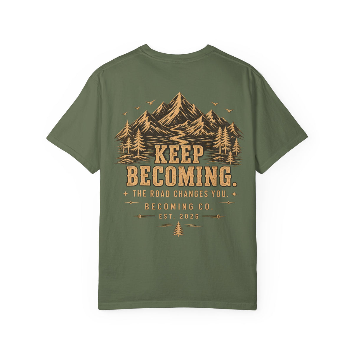 Keep Becoming Vintage Mountain T-Shirt | Becoming Co.