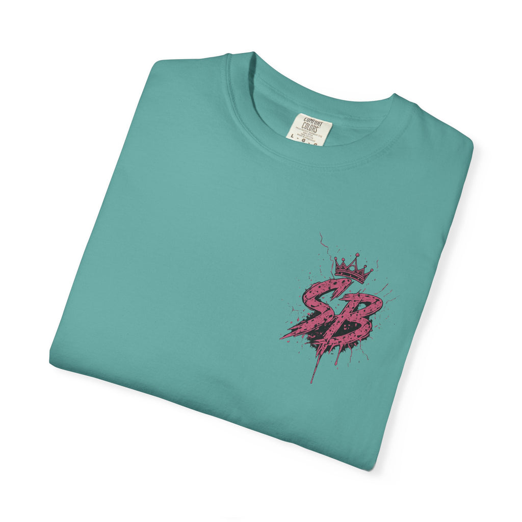 Savage Babe Skull T-Shirt | Edgy Graphic Tee | Grunge Aesthetic Shirt | Streetwear Women’s Tee | Bold Back Print Shirt