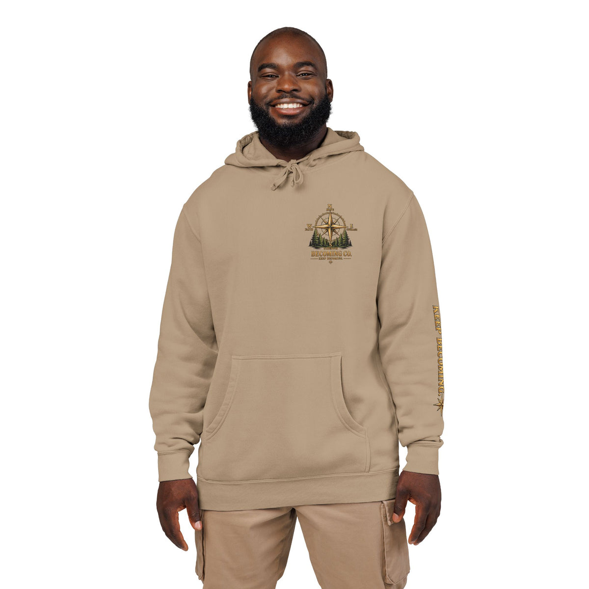 Don't Stop. Keep Becoming. Hoodie | Becoming Co. Reminder Hoodie