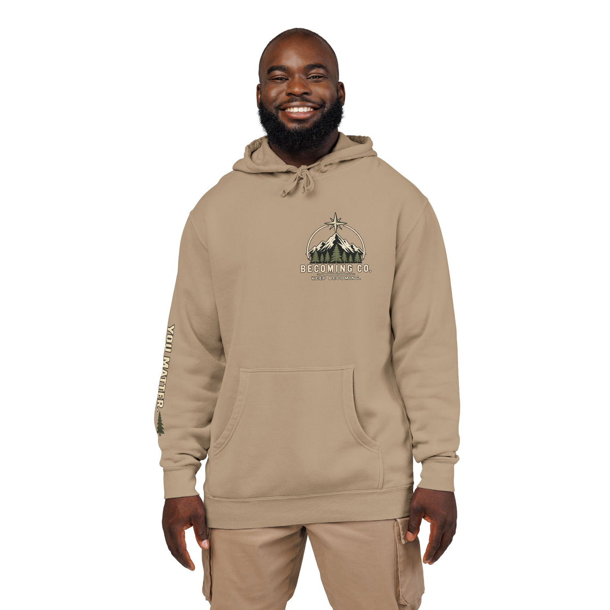 You Don’t Have to Have It All Figured Out Mountain Hoodie | Becoming Co.