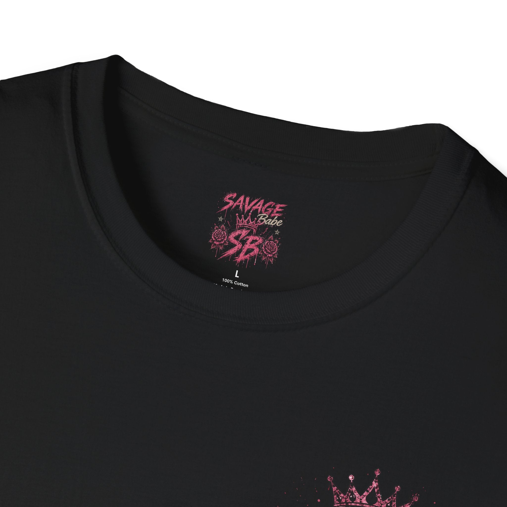 Savage Babe Skull Graphic T-Shirt | Edgy Streetwear Tee | Grunge Aesthetic Shirt | Bold Back Print | Classy Sassy Shirt