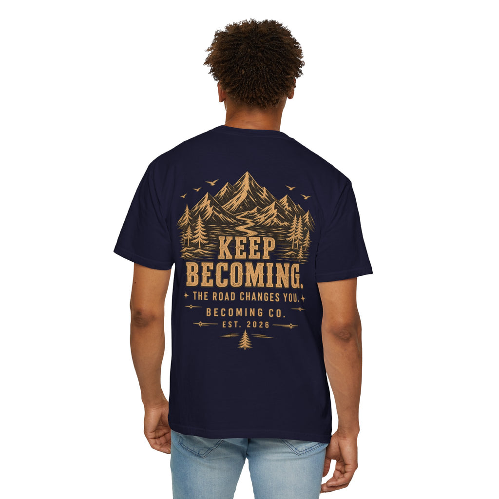 Keep Becoming Vintage Mountain T-Shirt | Becoming Co.