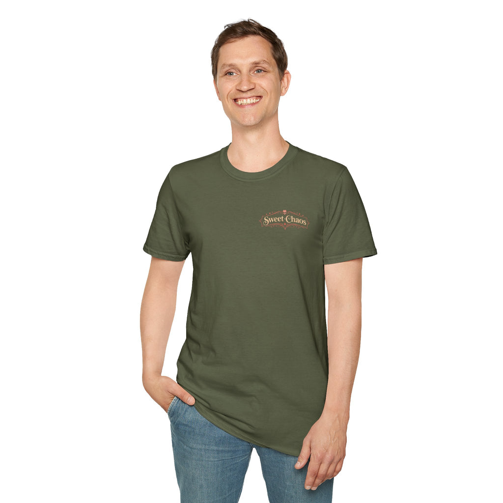 Sweet Chaos Skeleton Rose Shirt