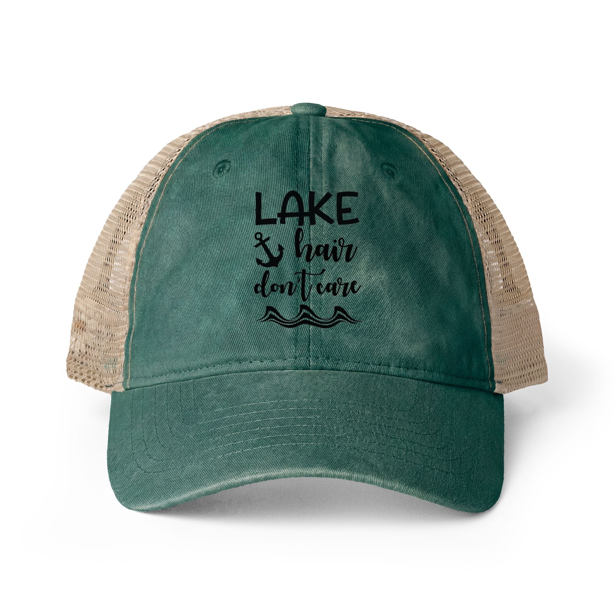 Lake Hair Don't Care Ponytail Hat