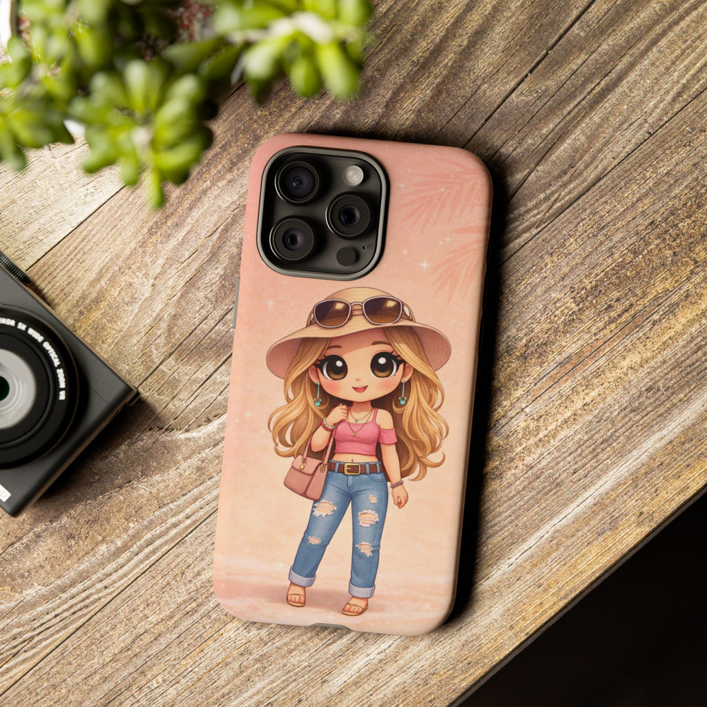 Sunny Belle Summer Aesthetic Tough Phone Case