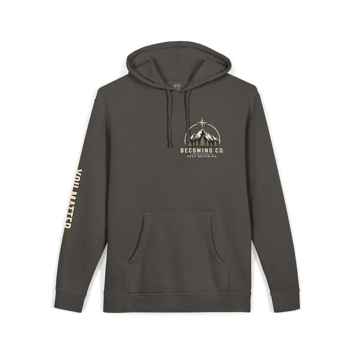 You Don’t Have to Have It All Figured Out Mountain Hoodie | Becoming Co.
