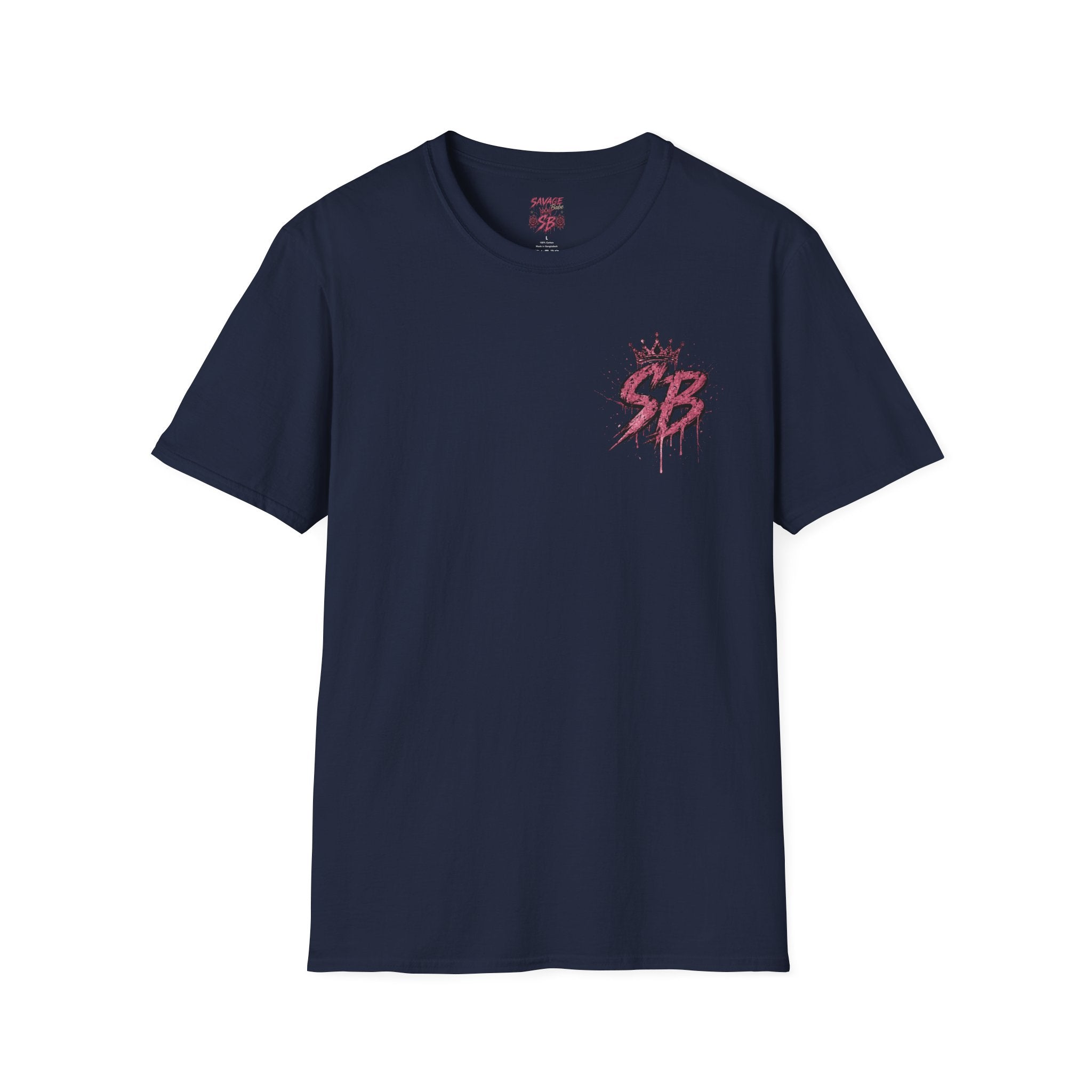 Savage Babe Skull Graphic T-Shirt | Edgy Streetwear Tee | Grunge Aesthetic Shirt | Bold Back Print | Classy Sassy Shirt