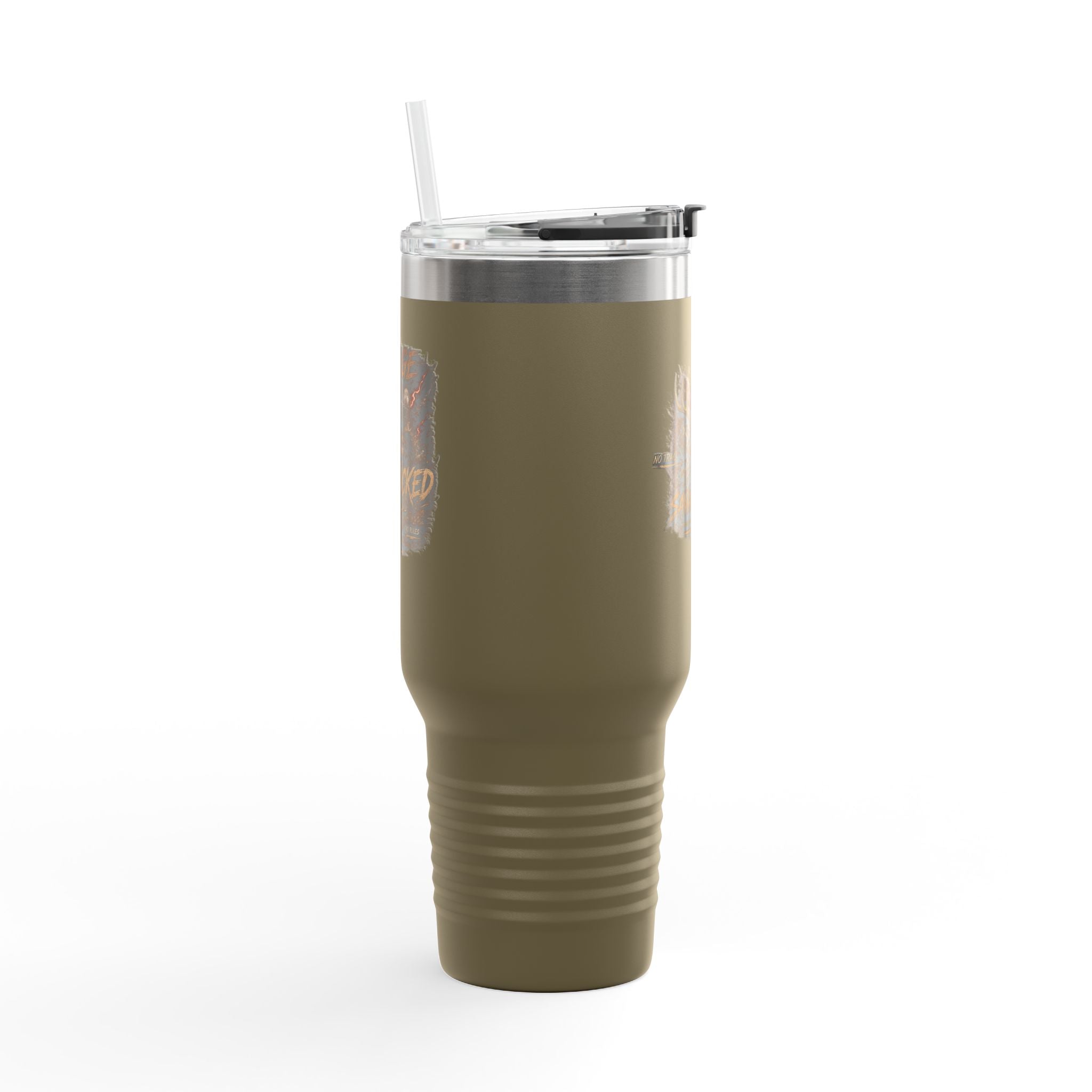 Savage Built 40oz Tumbler – Skull Logo Travel Mug | Insulated Stainless Steel Cup | Rugged Coffee Mug for Work, Outdoors & Daily Grind