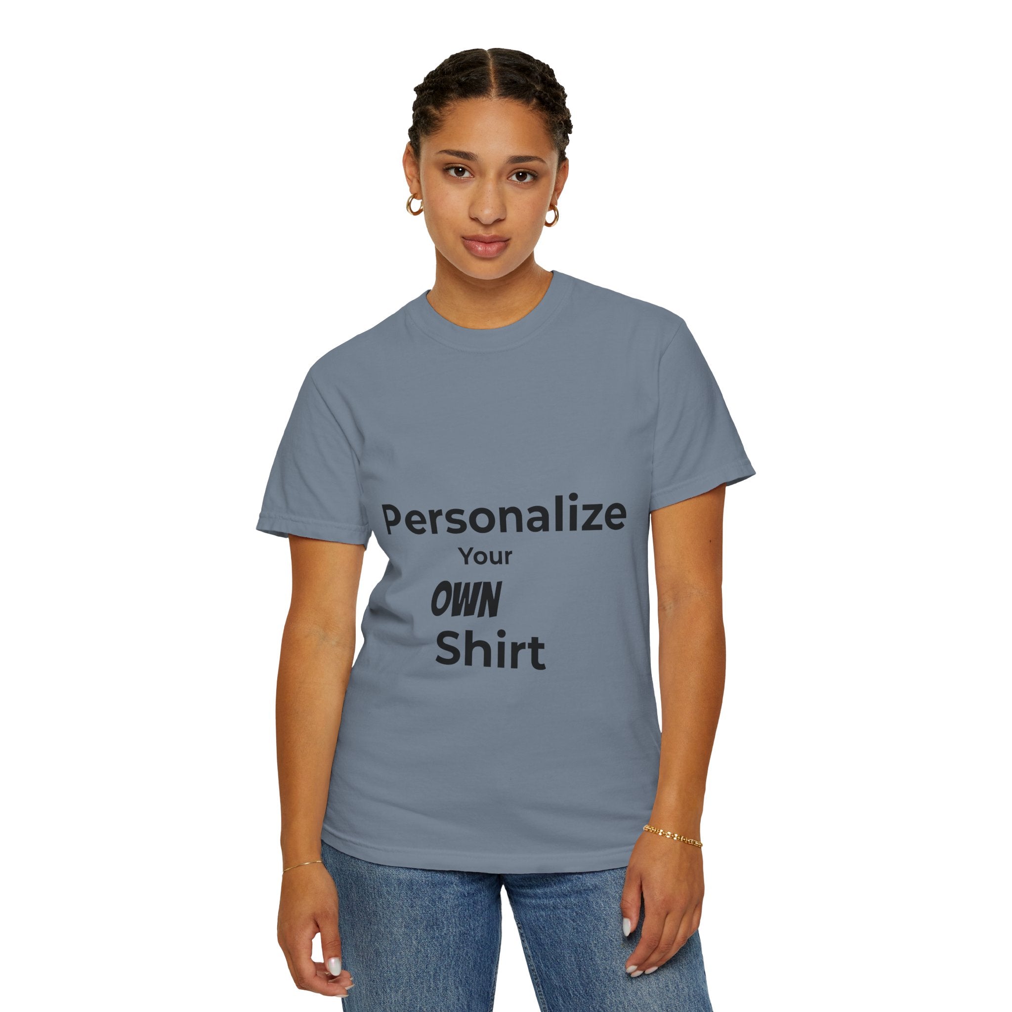 Custom Text Tee