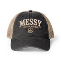 Messy in the Middle Washed Trucker Hat | Becoming Co.