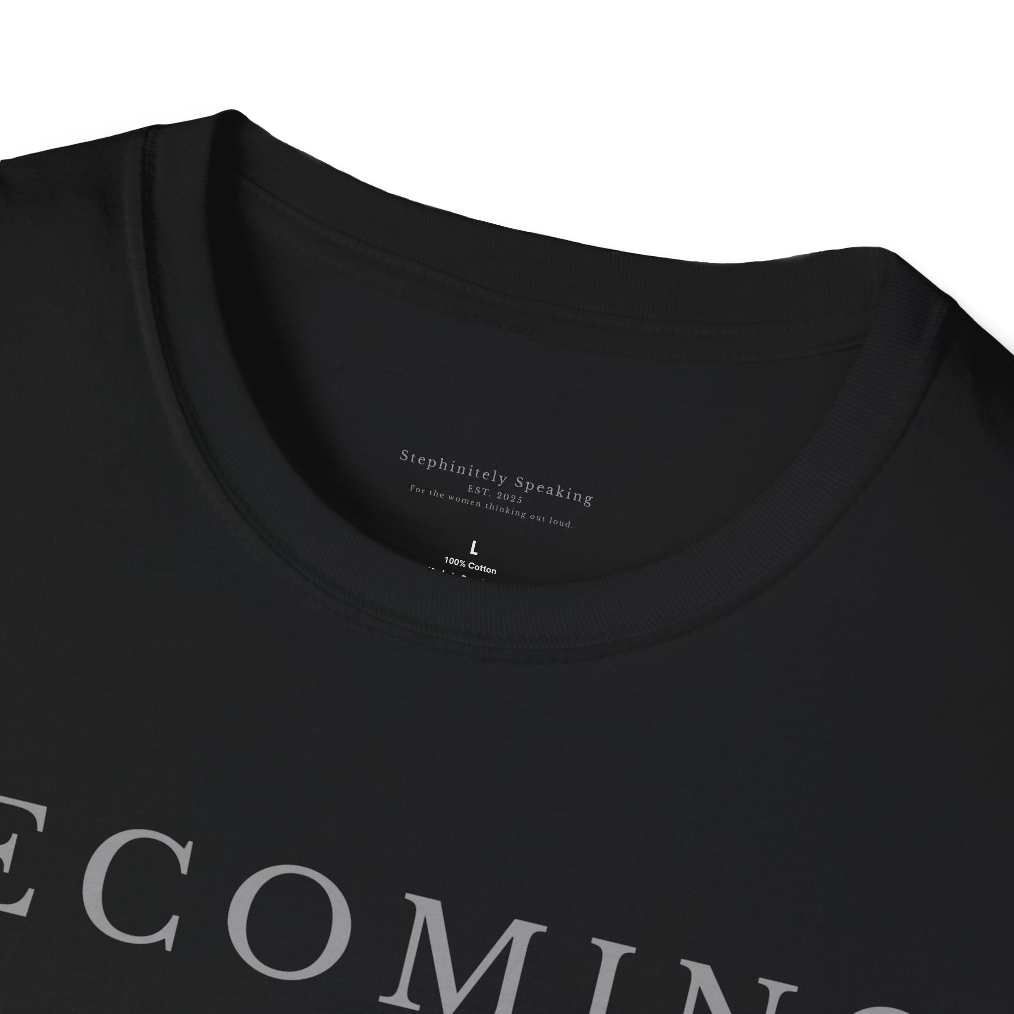 The Becoming Her Tee — Drop 01