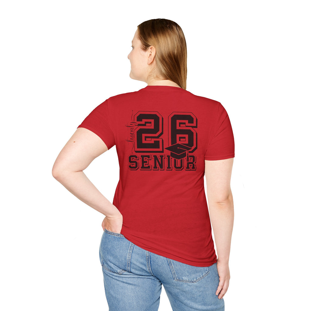 Class of 2026 Senior Shirt | Senior 26 Graduation T-Shirt | Custom Senior Year Tee for High School & College Graduates