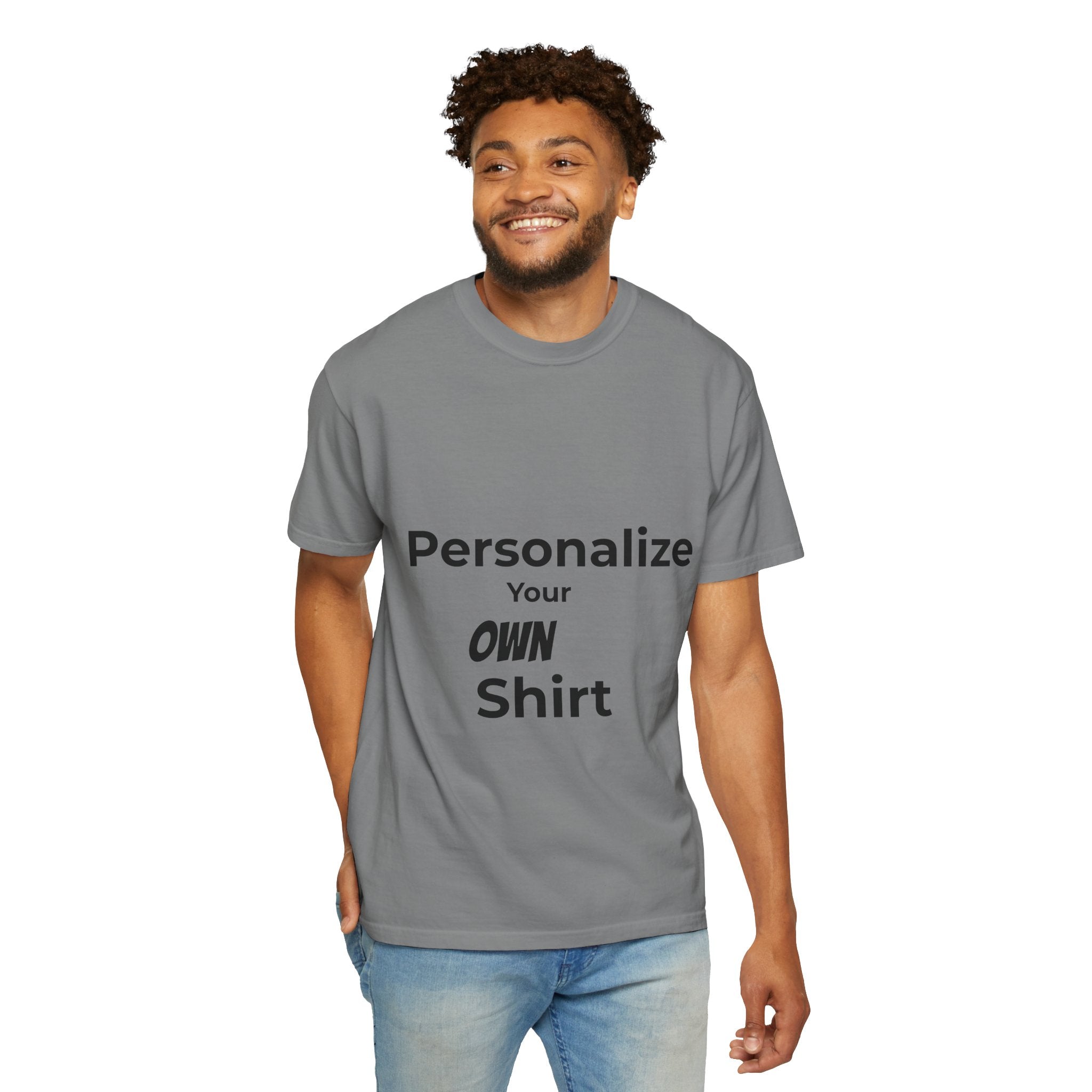 Custom Text Tee