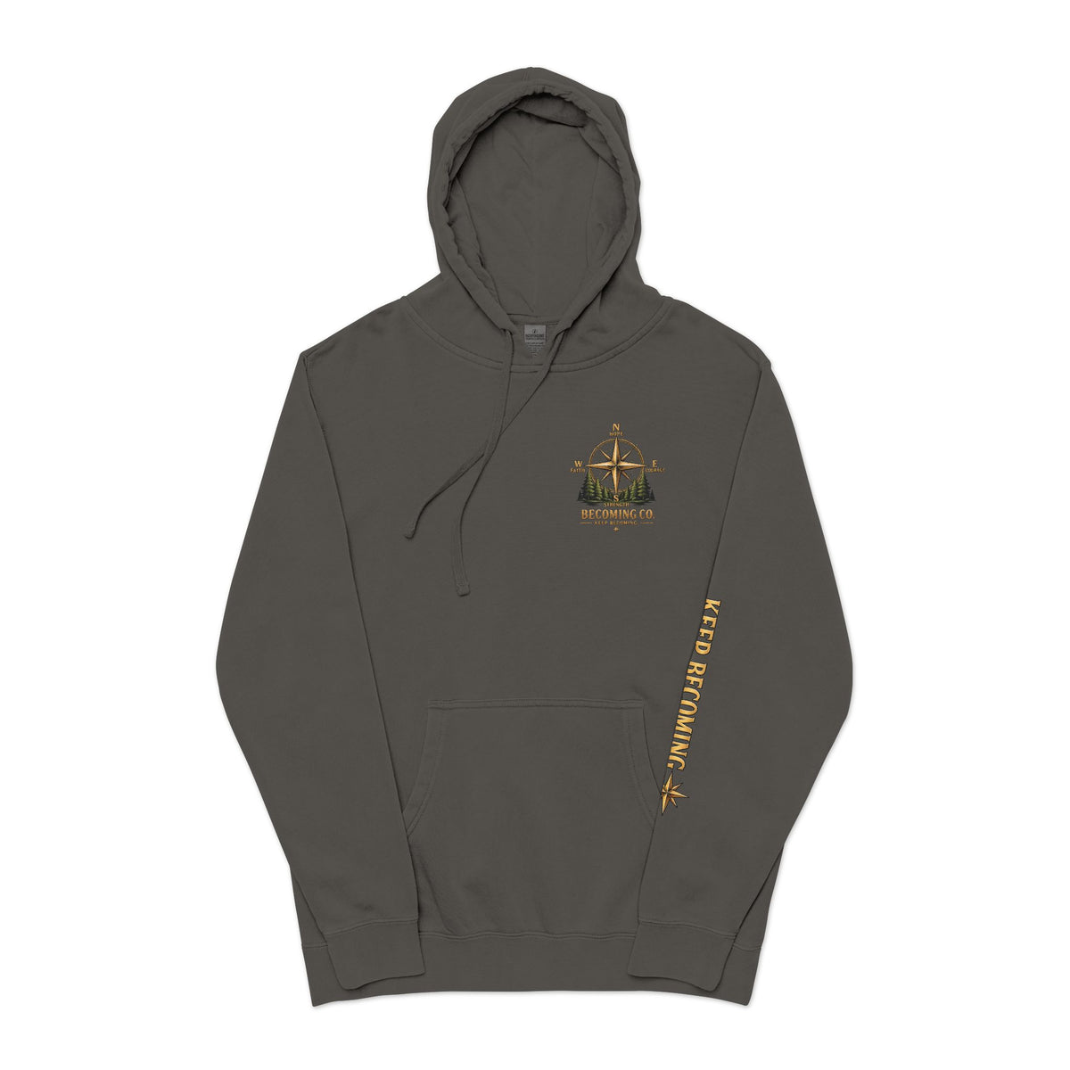 Don't Stop. Keep Becoming. Hoodie | Becoming Co. Reminder Hoodie