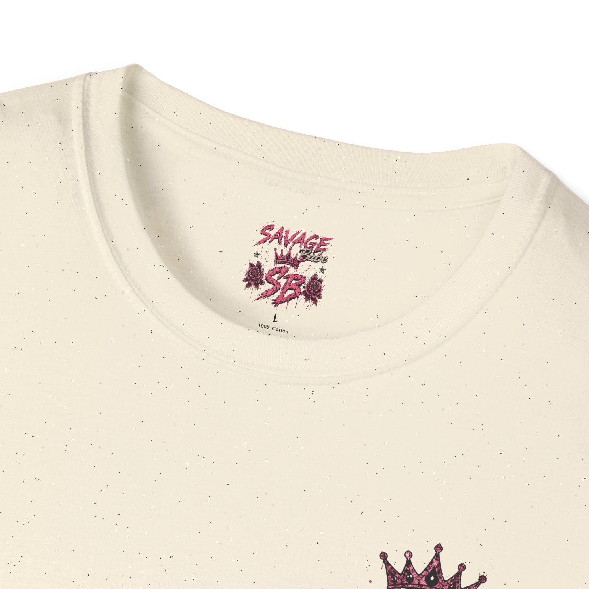Savage Babe Skull Graphic T-Shirt | Edgy Streetwear Tee | Grunge Aesthetic Shirt | Bold Back Print | Classy Sassy Shirt