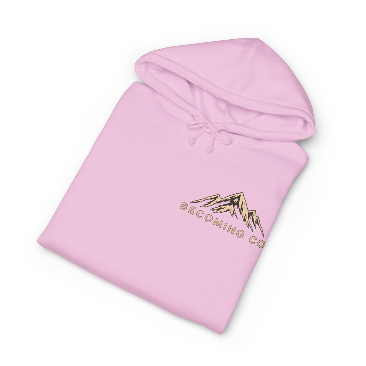 Becoming Co. Keep Becoming Mountain Compass Hoodie | Rugged Outdoor Unisex Hoodie