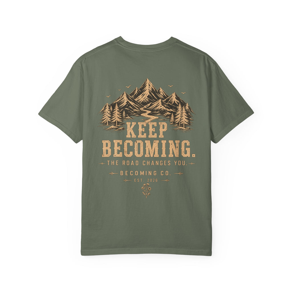 Keep Becoming Vintage Mountain Tee | Becoming Co.