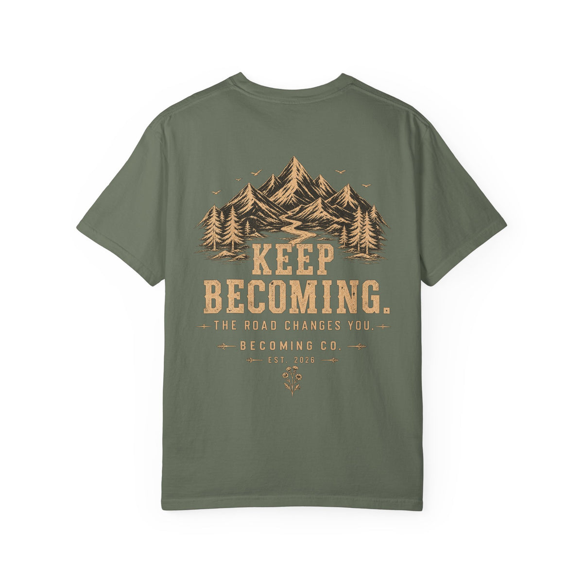 Keep Becoming Vintage Mountain Tee | Becoming Co.