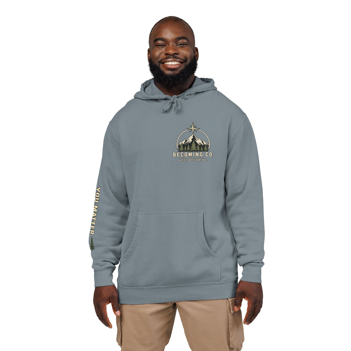 You Don’t Have to Have It All Figured Out Mountain Hoodie | Becoming Co.