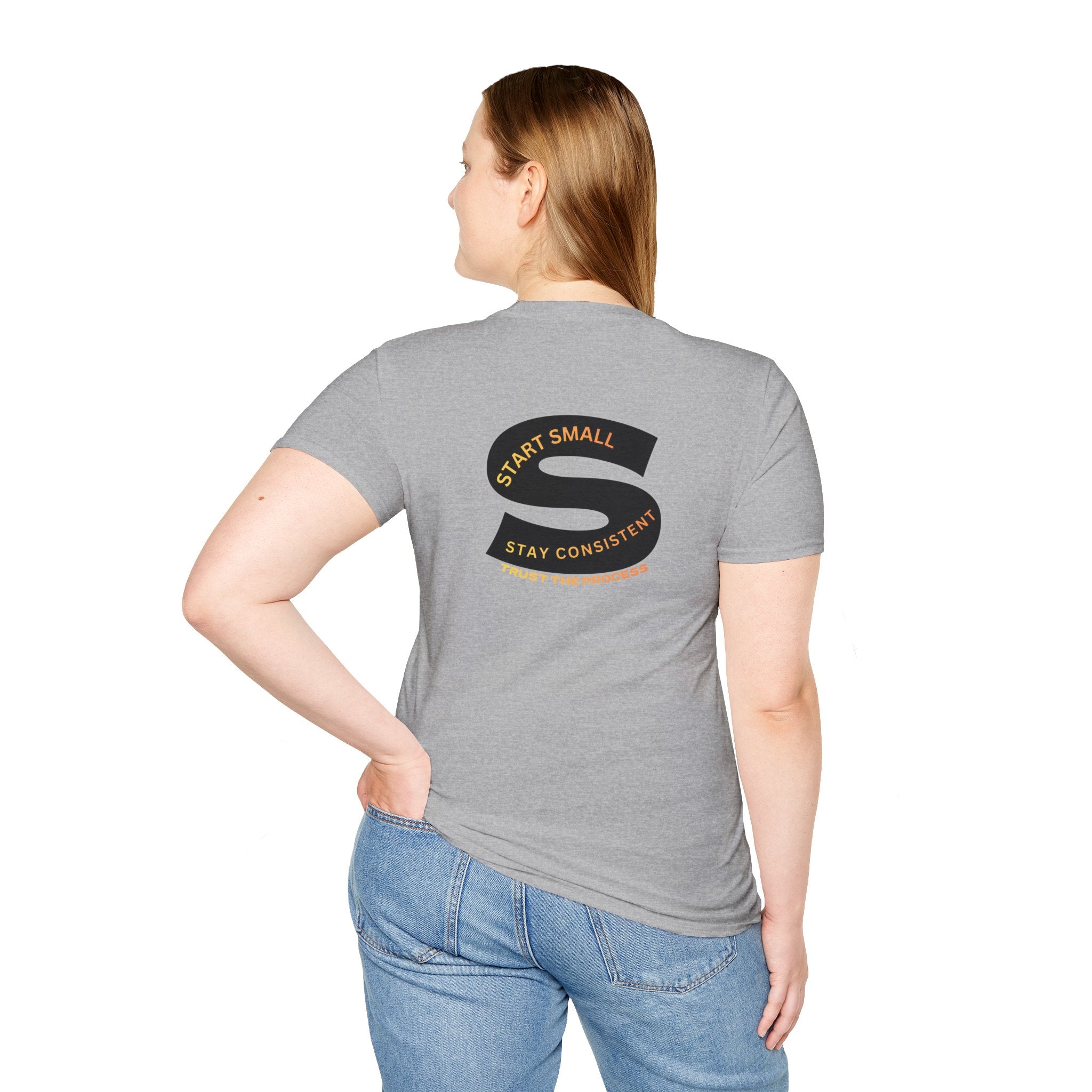 Start Small Stay Consistent Shirt | Minimal Motivational Tee