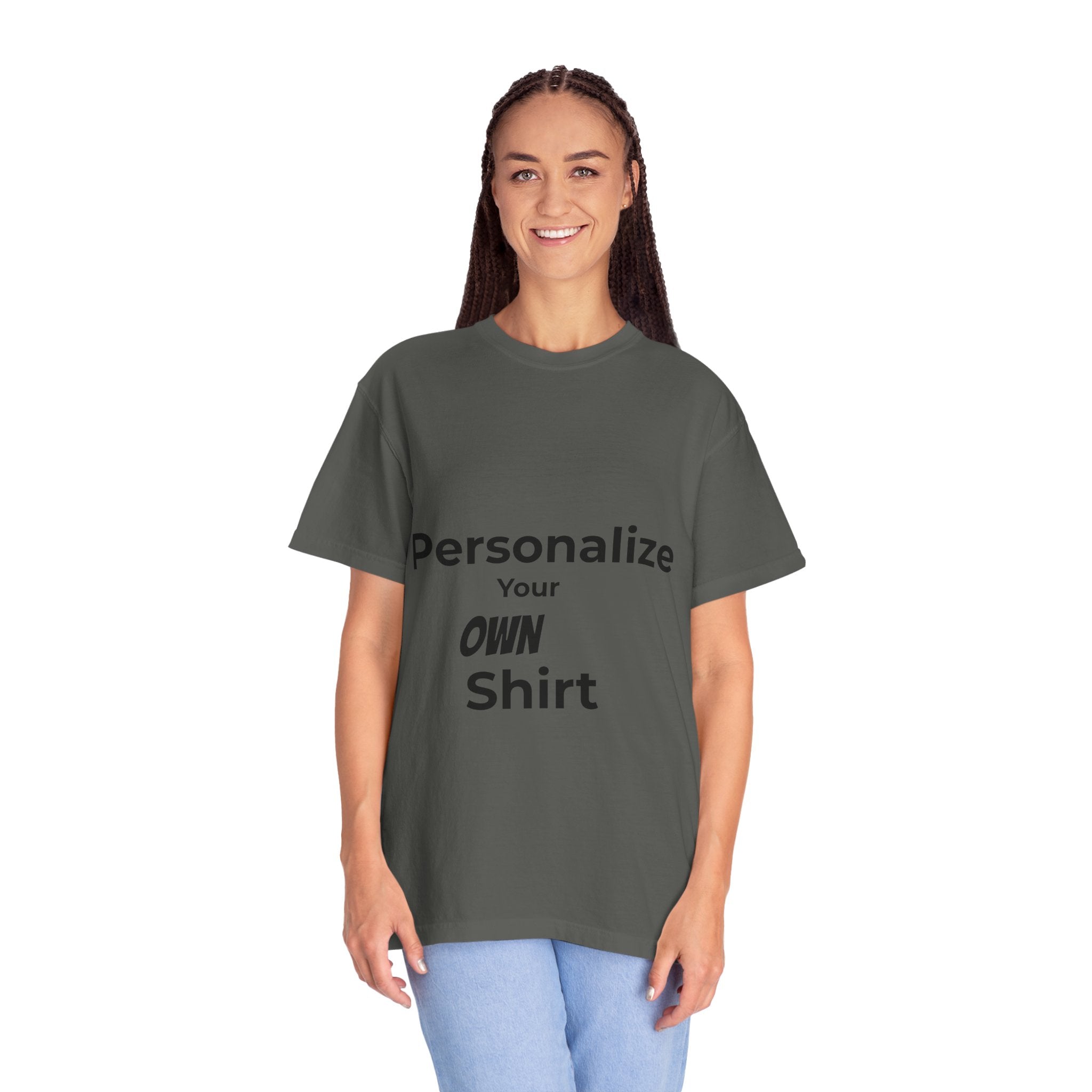 Custom Text Tee