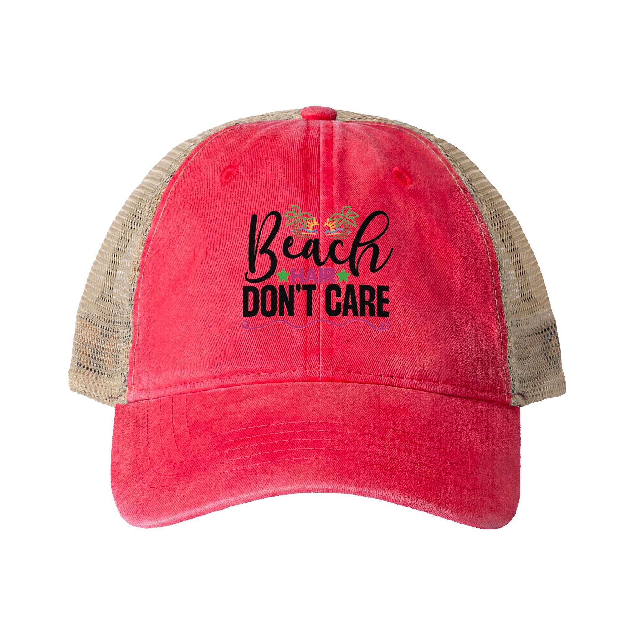 Beach Hair Don’t Care Ponytail Hat